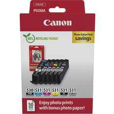 Canon PGI-530/CLI-531 PGBK/C/M/Y/BK/GY Photo Value