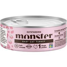 Monster Katter - Våtfoder Husdjur Monster Cat Mousse Burk 12