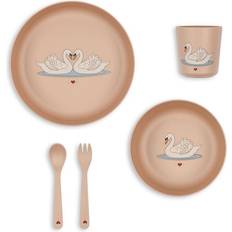 Konges Sløjd Swan Pla Dinner Set