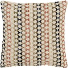 Rizzy Home Oversize Striped Cushion Cover Beige, Black (50.8x50.8)