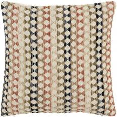 Rizzy Home Oversize Striped Cushion Cover Beige, Black (50.8x50.8cm)