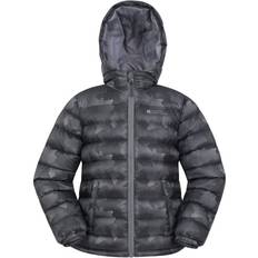 Mountain warehouse Childrens/Kids Seasons Camouflage Padded Jacket Black years/10 years
