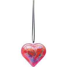 Transparent Weihnachtsbaumschmuck Colorations Transparent Heart Ornament Set of 12 Weihnachtsbaumschmuck