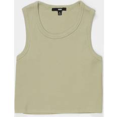 Garçon Débardeurs Vans Kids Drew Rib Tank Top - Olive