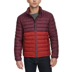 Tommy Hilfiger Men's Packable Quilted Puffer Jacket - Wine