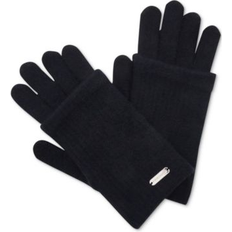 Polyamide - Women Gloves Steve Madden Women's Steve Madden Double Layer Gloves - Black