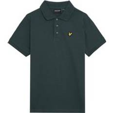 Spandex Polo Lyle & Scott And Boy's Kids Plain Polo Shirt Black 12/13 y