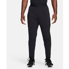 Mies Housut & Shortsit Nike Flex Rep Men's Dri-FIT Fitness Trousers Black Polyester/Elastane 50% Recycled Polyester