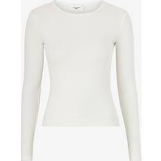 Gina Tricot Paidat Gina Tricot Basic Long Sleeve Top - Valkoinen