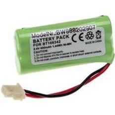 Landline Phones VHBW Replacement Battery compatible with Telekom T-Sinus A602 Touch Wireless Landline Phone 600mAh, 2.4V, NiMH