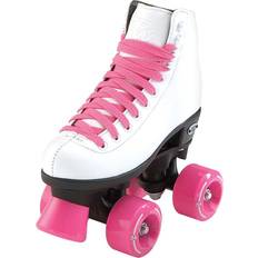 Riedell Inlines & Roller Skates Riedell Skates RW Wave Kids Quad Roller Skates for Indoor/Outdoor White Youth