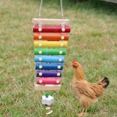 Shein Chicken Toy, Wooden Xylophone, Colorful Metal Chicken Coop