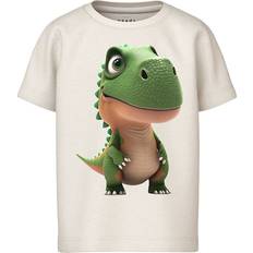 Dinosauri Top Name It T-shirt - Écru