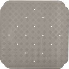 Beige Antislip Badmatten Spirella Antislipmat Ruby 53 x 53 cm