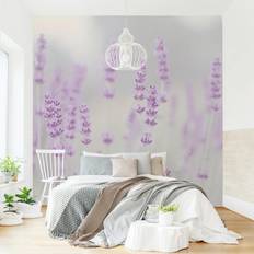 Papeles pintados Wallpaper Summer In A Field Of Lavender