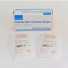 Crest 150 hypoallergenic wound sutures 6mm pouches of 3 strips