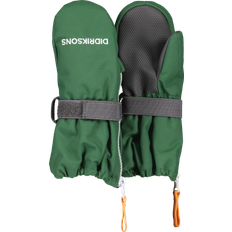 Grønne Tilbehør Didriksons Biggles Kid's Zip Mittens - Pine Green (505029-h14)