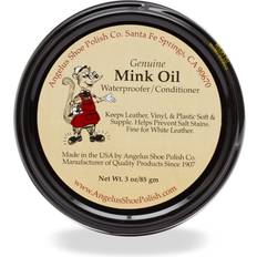 Shoe Care Angelus Mink Oil Paste Oz, Leather Conditioner and Cleaner, Soften, Preserves and Waterproofs Leather Boots & Shoes, Vinyl