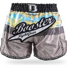 Arti Marziali Pantaloncini da Thai Boxe Booster Fight Gear Ad Urban Gris