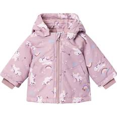 Florals Jackets Children's Clothing Name It Jacke - Pink