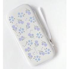 1pc Simple Cartoon Pattern Switch Storage Case For NS Console, Protection Case For Gamepad, Lite, Portable & Travel-Friendly, White
