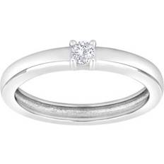 Ringe på tilbud Joanli Nor Rhd. Sølv ring 1cz