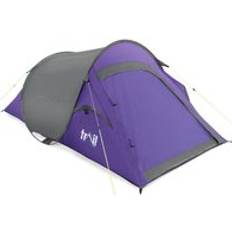 Purple Tents Trail Outdoor Leisure 2 Man Pop Up Tent Lightweight Portable Camping Festival Shelter Single Skin Trail Purple One Size