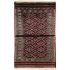 RugVista Bokhara 3ply Beige, Rot, Mehrfarbig 95x148cm