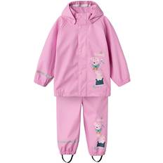 Name It Réflecteurs Vêtements de pluie Name It Ensemble Imperméable Fille Rose 13231835