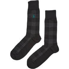 Polo Ralph Lauren Buffalo Plaid Crew Sock Gift Set - Musta