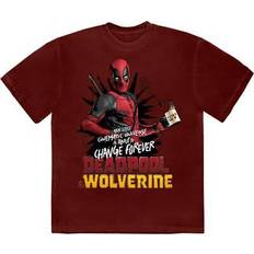 Marvel Comics t-shirts short sleeves deadpool wolverine chang q500z