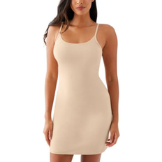 Beige Nightgowns Wacoal Understated Cotton Chemise Sand