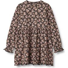 Kid's Eliane Dress - Raven Anemones