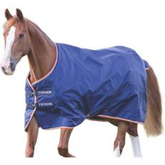 6.6ft, Navy Tempest Typhoon Horse Turnout Rug