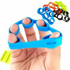 Blue Grip Strengtheners Shein pc Silicone FiveFinger Strength Trainer Finger Separation Finger Exercise Equipment
