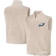 Jackets & Sweaters Fanatics Men's Nfl x Darius Rucker Collection Oatmeal Philadelphia Eagles Full-Zip Sweater Vest Oatmeal