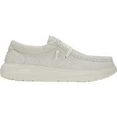 Hey Dude Mujer Zapatos bajos Hey Dude Women's Wendy COMF Shoes, 11, White