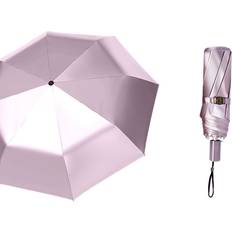 Umbrellas Wejoy Fashion Symphony Manual Tri-fold Color Glue Sunscreen UV Protection Rain and Rain Umbrella