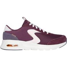 Red Walking Shoes Skechers Sport Court-Visionaire Women's Burgundy