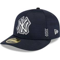 New Era Men's Navy York Yankees 2024 Clubhouse Low Profile 59FIFTY Fitted Hat Navy