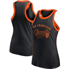 Orange Tank Tops Fanatics Women's Black San Francisco Giants Tailsweep Fashion Racerback Rhinestone Tank Top Black, Orange Black/Orange