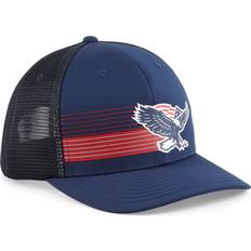 Puma Men Caps Puma Men's Volition Eagle Trucker Cap, Deep Navy