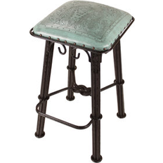 Turquoise Seating Stools World Menagerie Akaash Bar Seating Stool