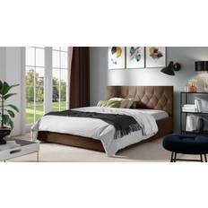 180cm - Built-in Storage Continental Beds Polsterbett Schlafzimmerbett LORENA 180x200cm Komplettset Alova Boxspringbett