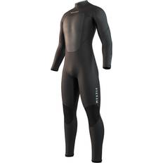 Mens Brand 3/2mm Back Zip Wetsuit Black