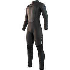 Flatlock Wetsuits Mystic Brand 3/2mm Flatlock Long Sleeve Chest Zip Neoprene Suit Schwarz