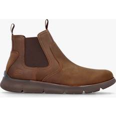 Skechers Brown Boots Skechers mens 205227 choc brown