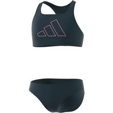 Purple Bikinis Children's Clothing adidas Performance Big Bars Bikini Kids - Aurora Ink