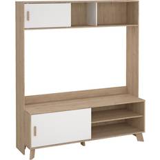 Tvilum Ikast TV-væg med 2 Skydedøre 158,7 x 48,35 x 180,9 cm Vægskab