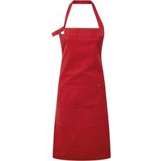 Premier Calibre Heavy Canvas Pocket One Size Red Apron Red